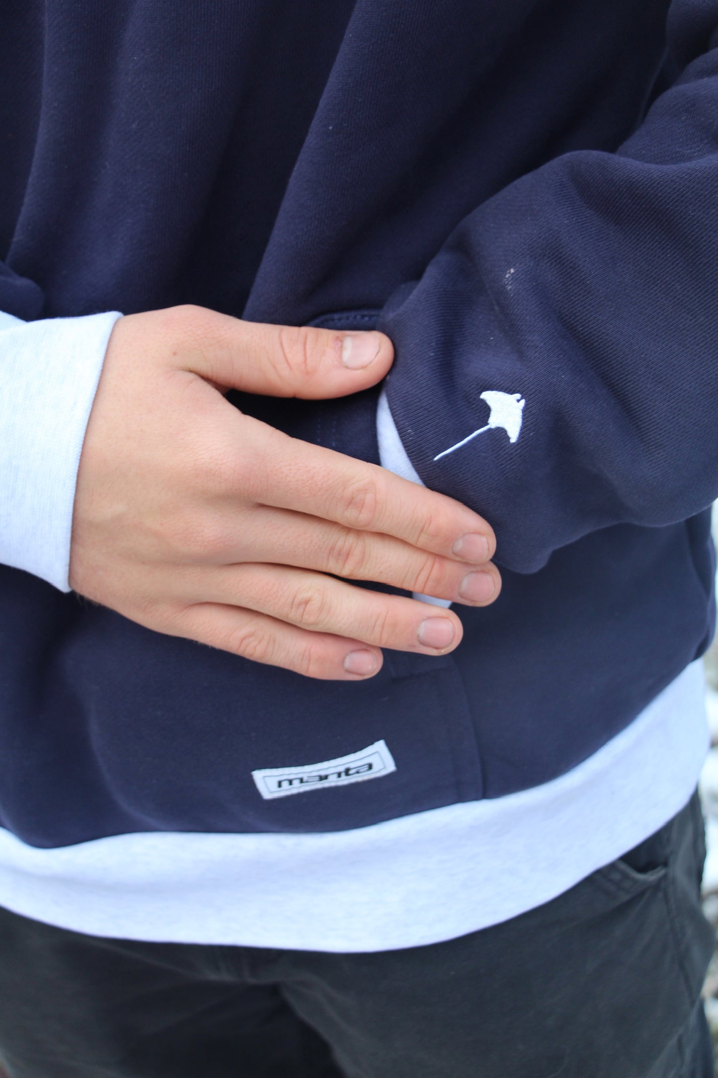 Navy Hoodie