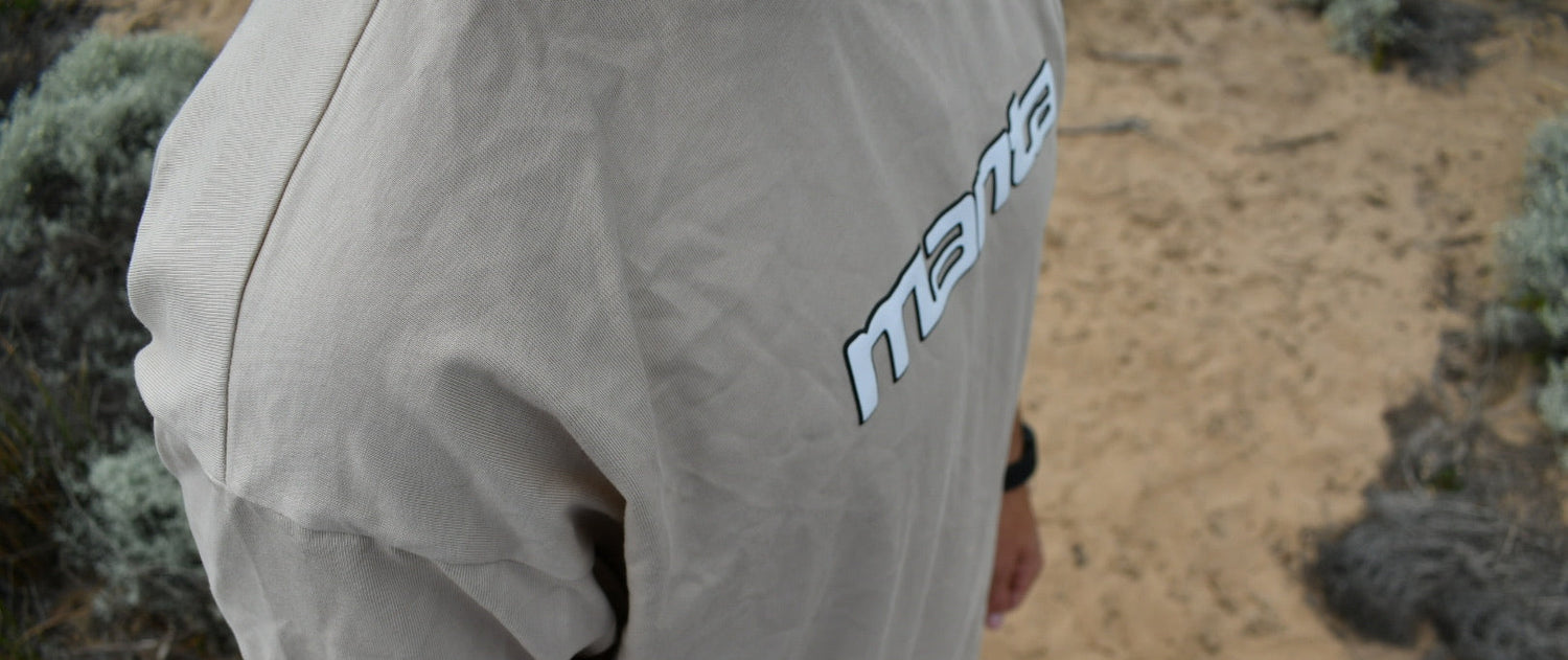 Beige Surf Tee