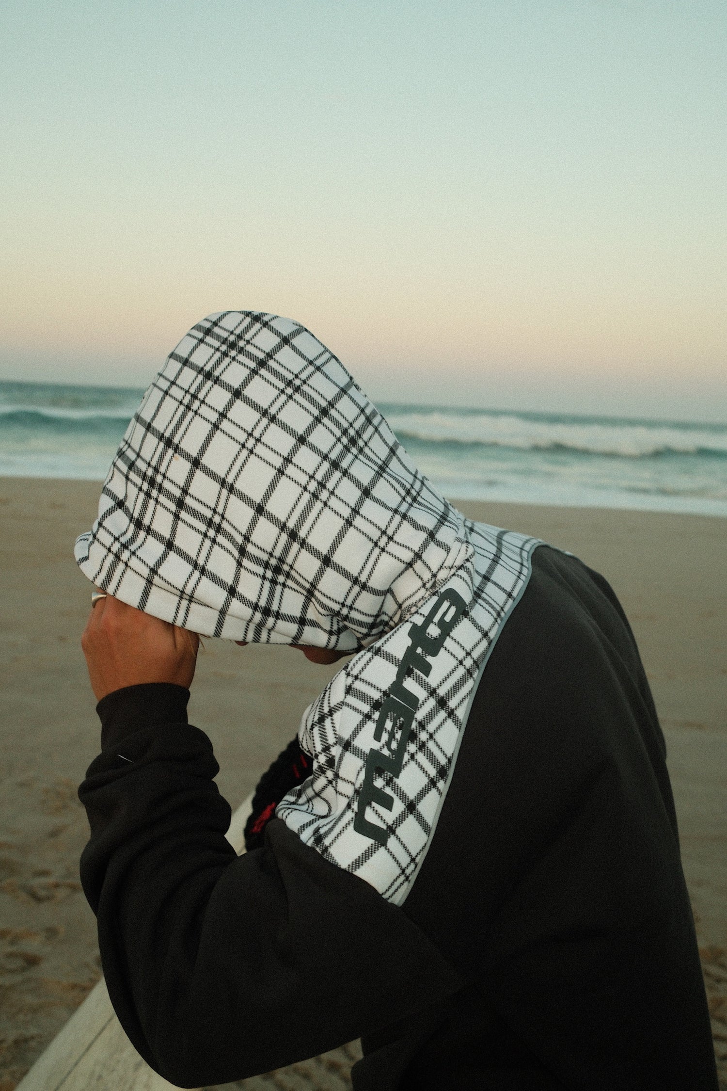 Plaided Hoodie