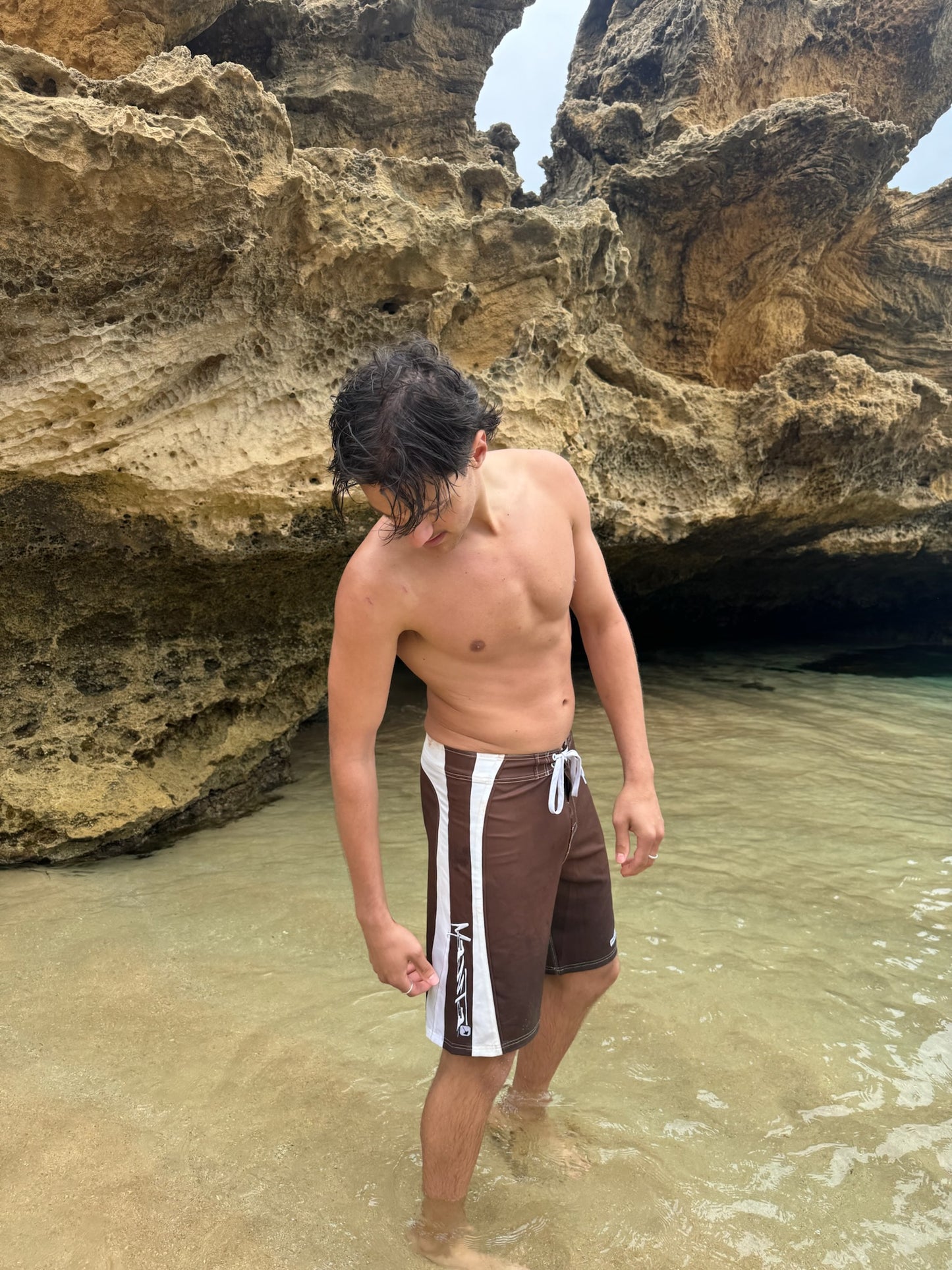 Dune Brown Boardies'