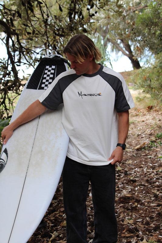 Charcoal Panel Surf Tee