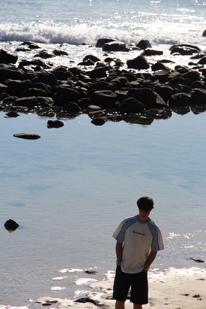 Baby Blue Panel Surf Tee