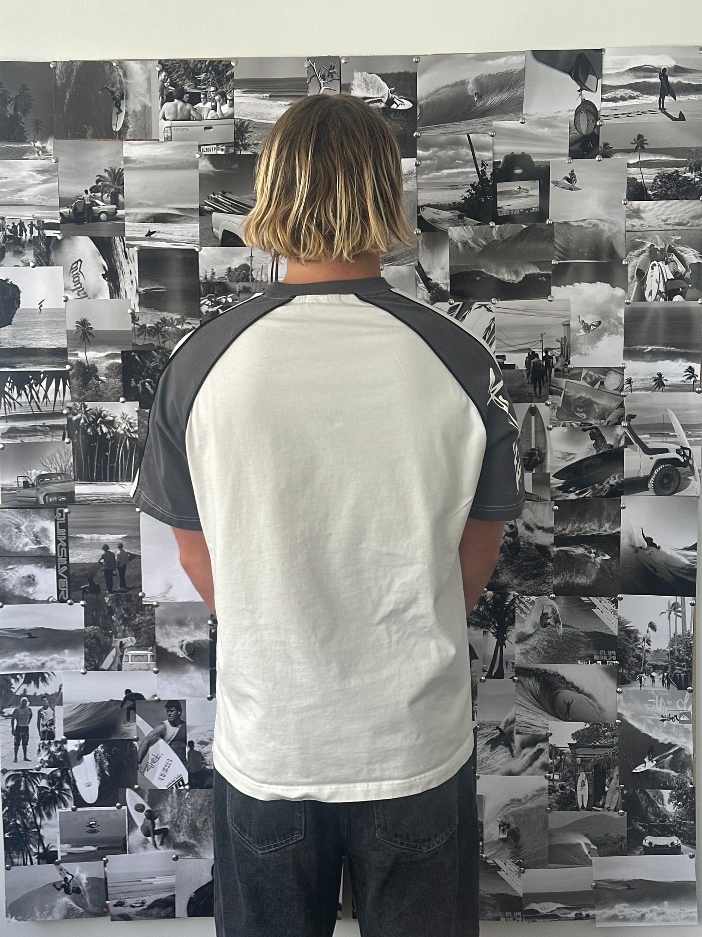 Charcoal Panel Surf Tee