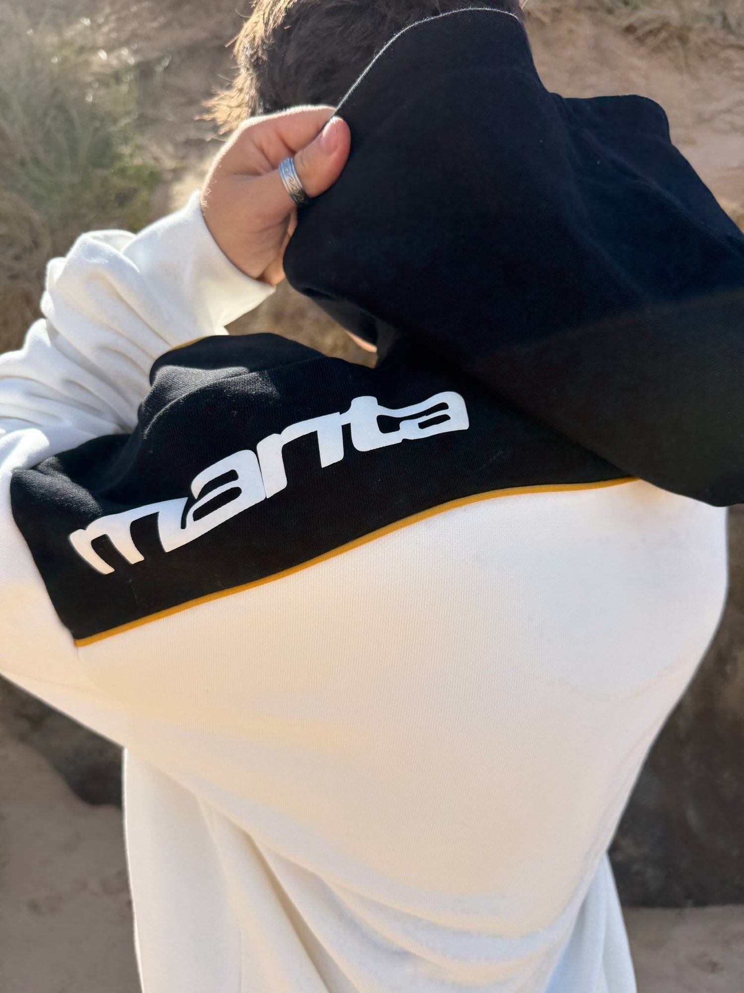 White Hoodie
